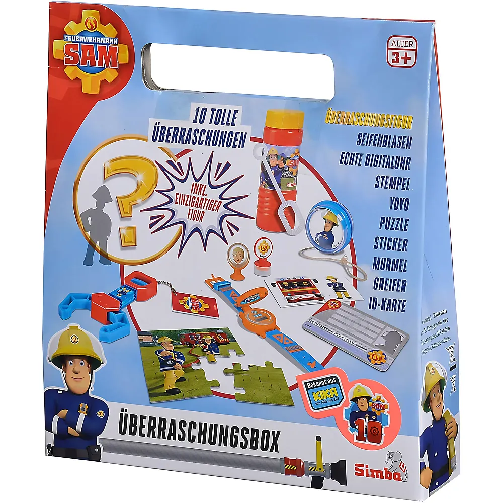 Simba Feuerwehrmann Sam �berraschungsbox - 10 Teile