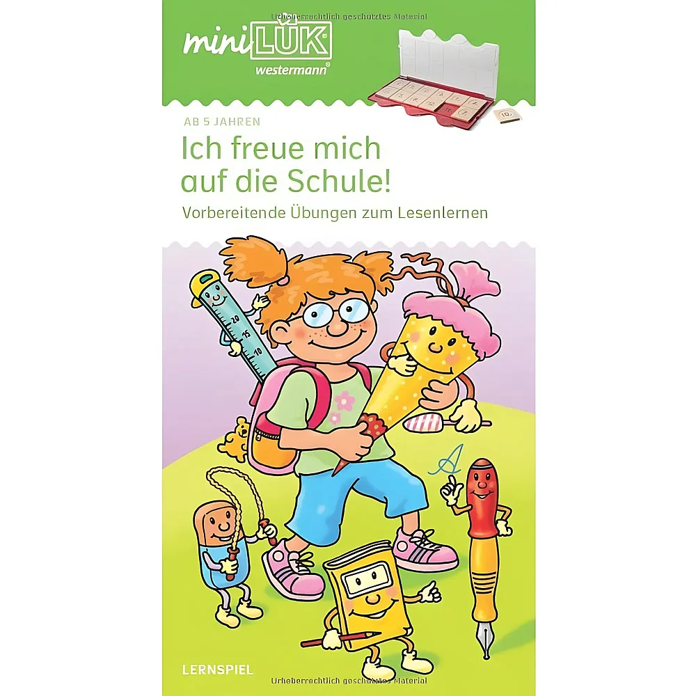 Westermann miniL�k Ich freue mich auf die Schule - Deutsch