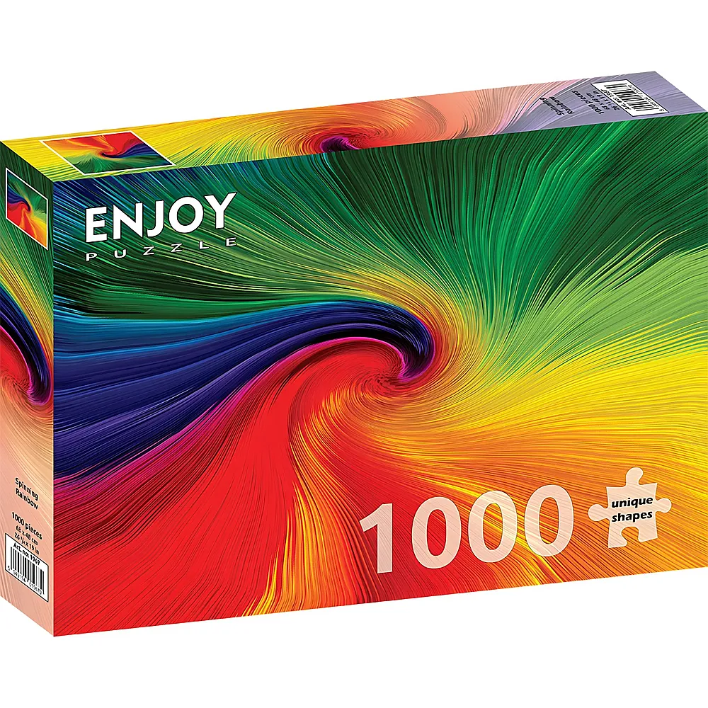 Enjoy Puzzle Spinning Rainbow - 1000 Teile