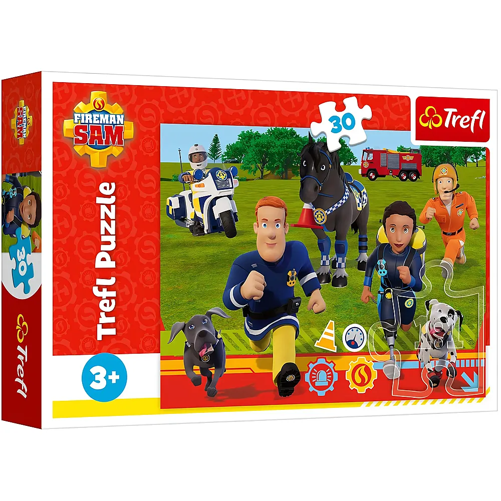 Trefl Puzzle Feuerwehrmann Sam 30Teile