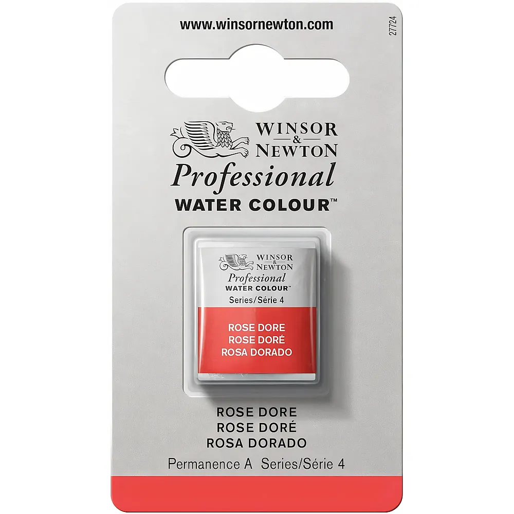 Winsor & Newton Professional Water Colour Aquarellfarbe Rosa Dor� - 1/2 Napf