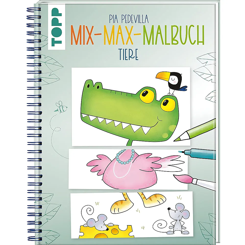 Frechverlag Topp Malbuch Mix-Max Tiere