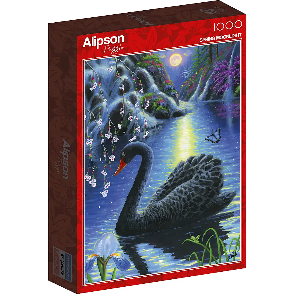 Alipson Puzzle Mondschein im Fr�hling - 1000 Teile