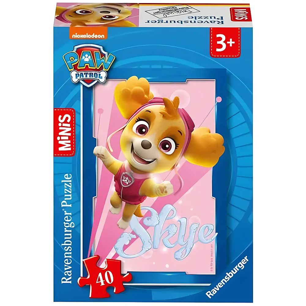 Ravensburger Kinderpuzzle 40 Teile - Paw Patrol 1 Minis - Suche