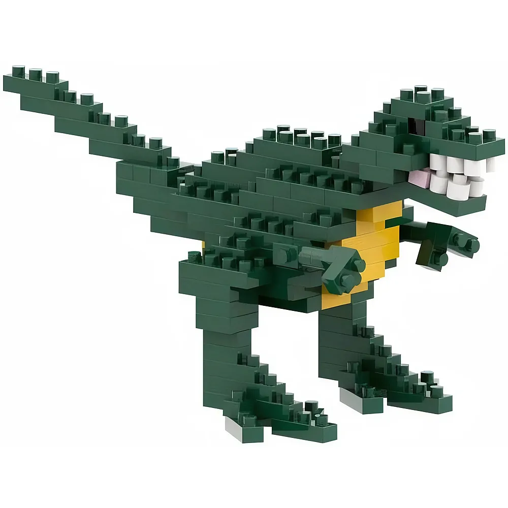 meinspielzeug - Brixies Thesaurus Rex - 116 Teile | Nano-Bausteine