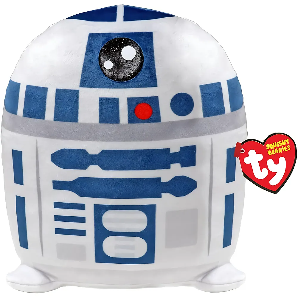 Ty Squishy Beanies R2D2 - 35 cm Star Wars - Lizenzfiguren Pl�sch