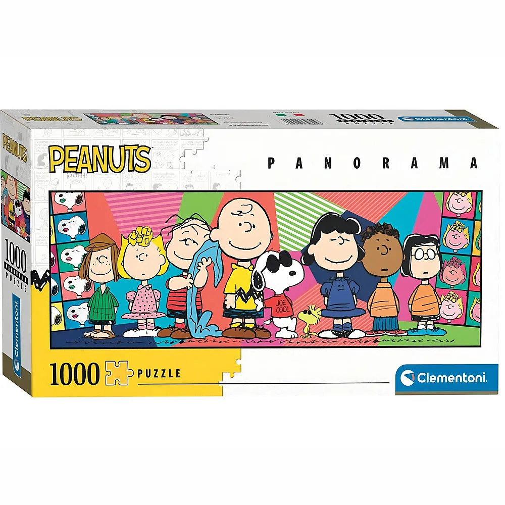 Clementoni Puzzle Panorama Peanuts Snoopy 1000Teile