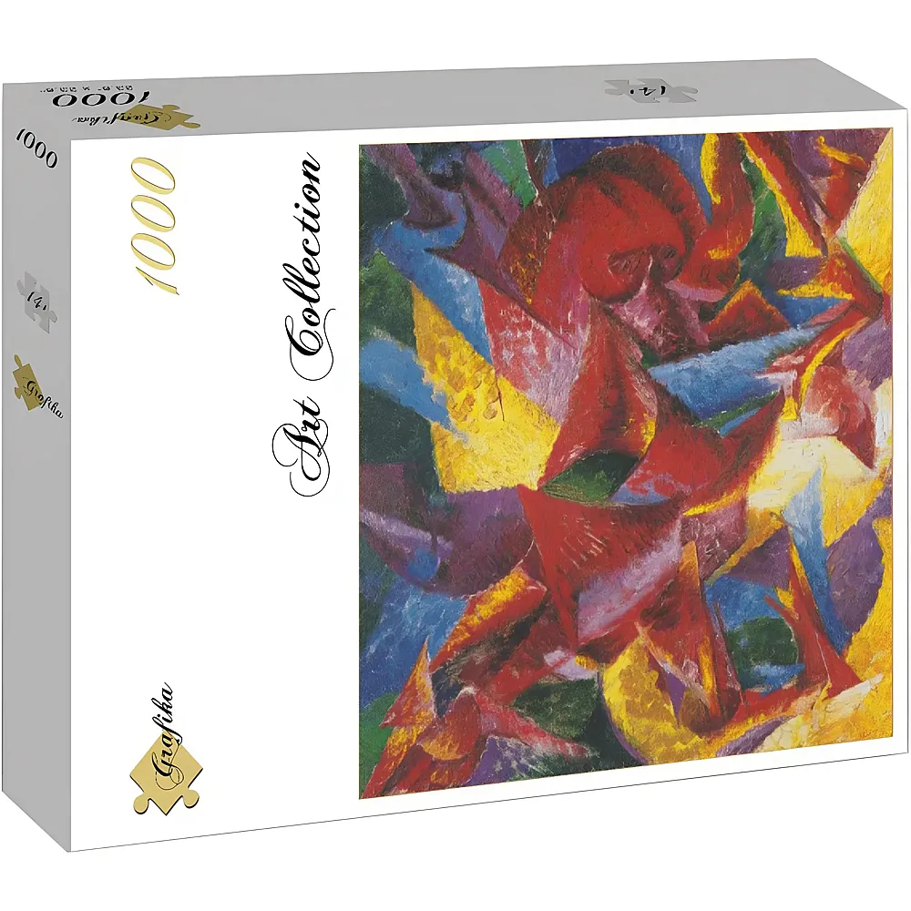 Grafika Puzzle Art Collection Umberto Boccioni: Forme plastiche di un Cavallo, 1914 1000Teile