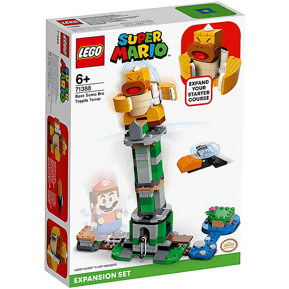 LEGO Super Mario Kippturm mit Sumo-Bruder-Boss Erweiterungsset 71388