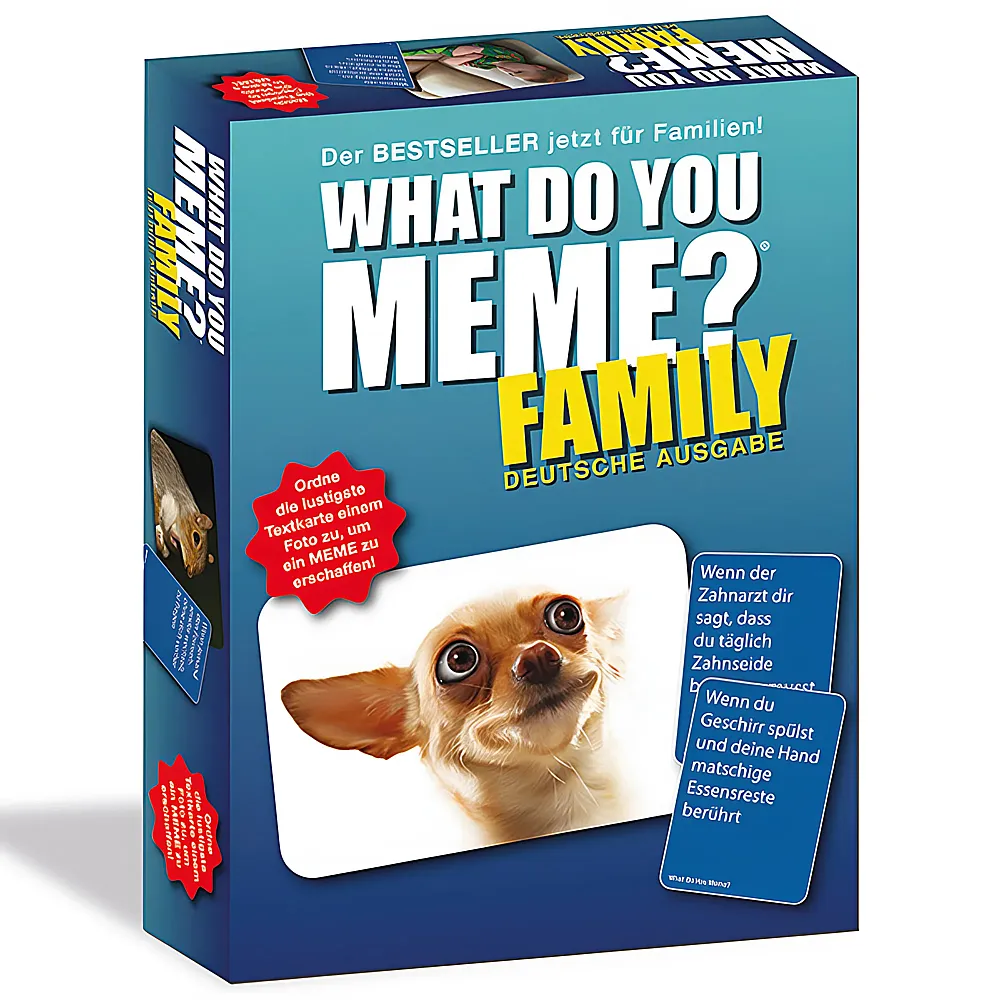 HUCH Spiele What Do You Meme - Familien Edition
