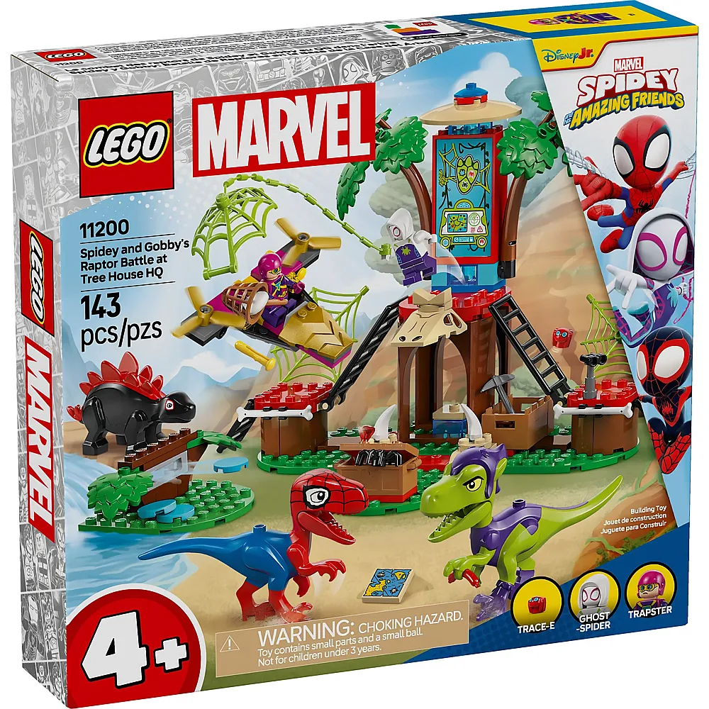 LEGO Spidey und Seine Super-Freunde Spiderman Showdown am Baumhaus: Spidey-Rex vs. Gobby-Raptor 11200