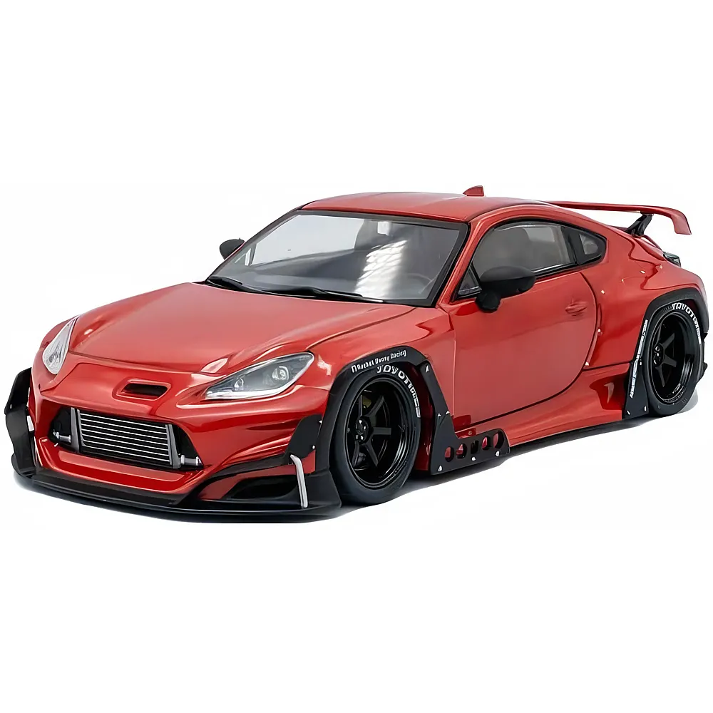 meinspielzeug - Solido 1:43 Pandem Toyota GR86 2022 Rot | Die-Cast 1:43