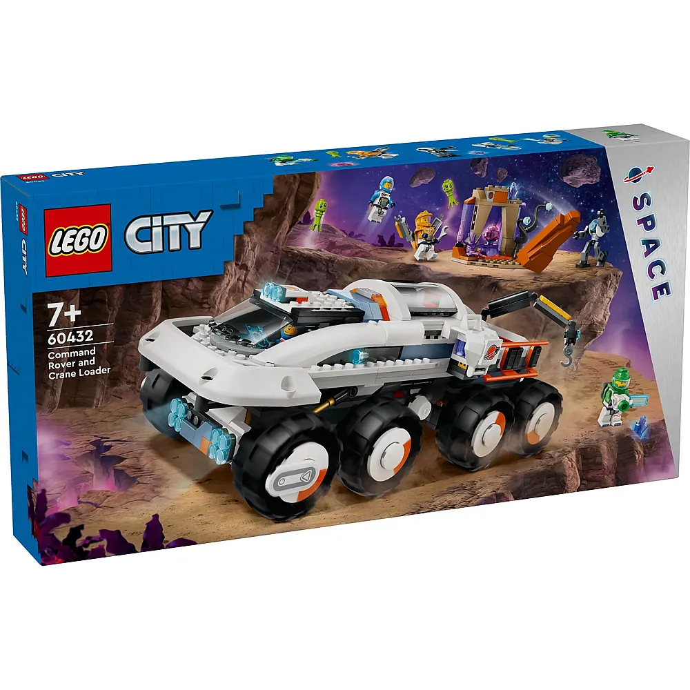 LEGO City Space Kommando-Rover mit Ladekran 60432
