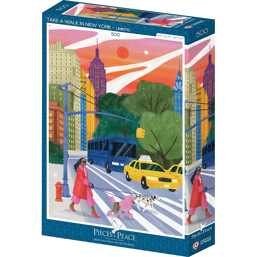 Pieces & Peace Puzzle Ein Spaziergang in New York 500Teile
