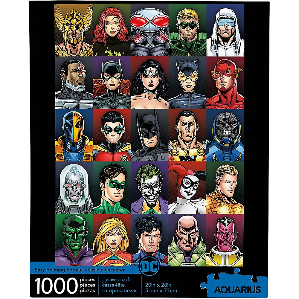 Aquarius Puzzle DC Comics - 1000 Teile