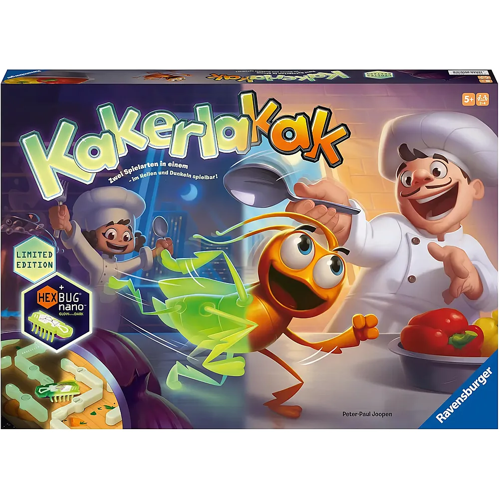 Ravensburger Spiele Kakerlakak Glow in The Dark