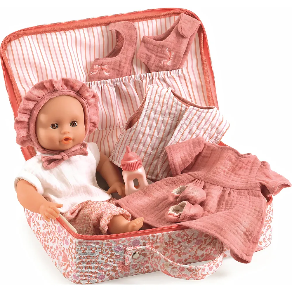 Djeco Pomea Spielkoffer mit Puppe & Zubeh�r Lily