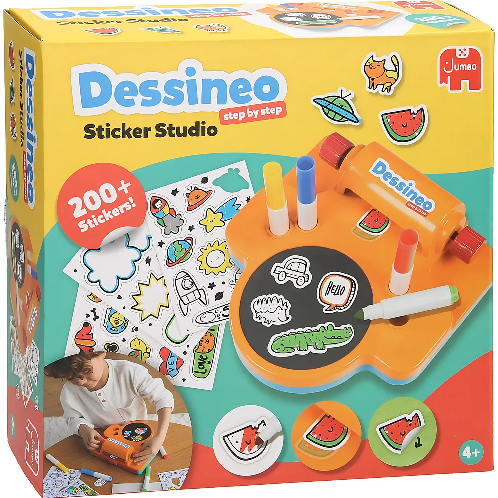 Jumbo Dessineo Sticker Studio