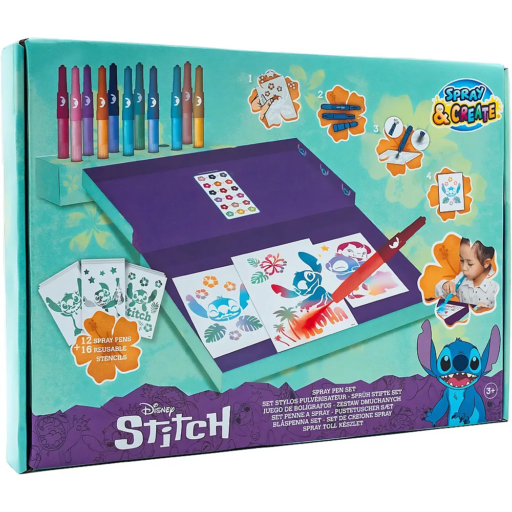 Canenco Lilo & Stitch Spr�hstift-Set Deluxe Stitch