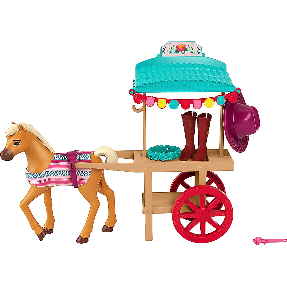 Mattel Spirit Festivalstand mit Snacks & Pony