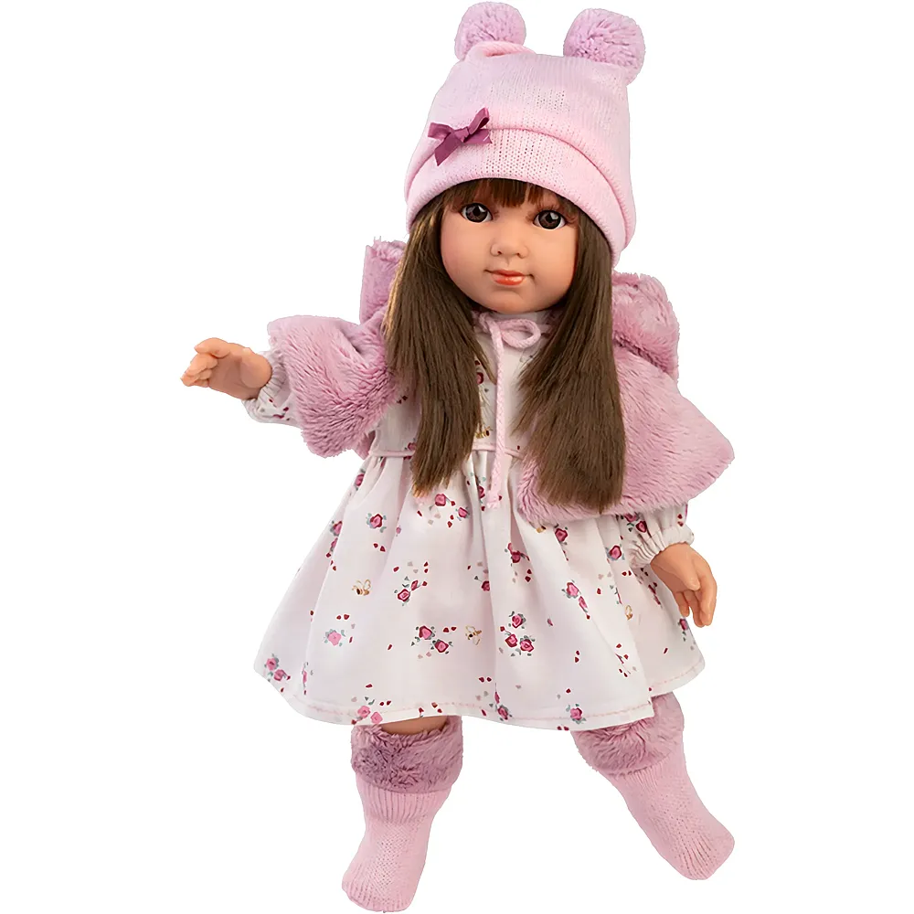 Llorens Puppe Sara br�nett - 35 cm