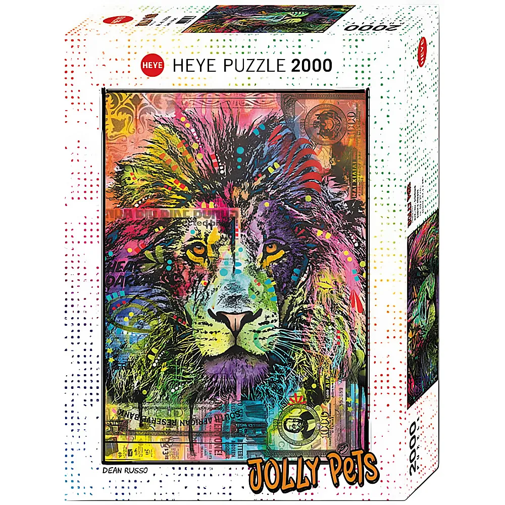 HEYE Puzzle Lion's Heart 2000Teile