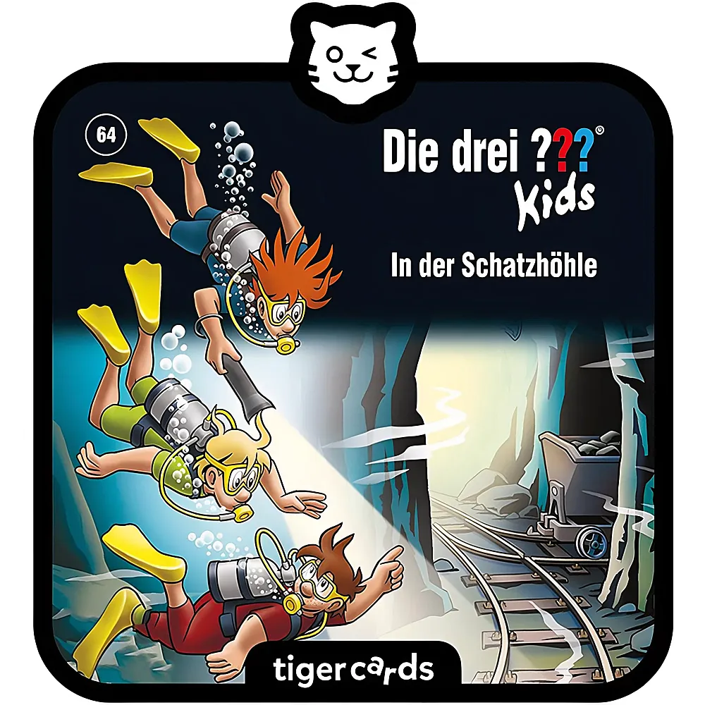 Tigermedia tigercard Die drei  Kids In der Schatzhhle DE | Hrbcher & Hrspiele