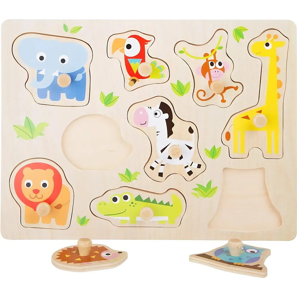 small foot Puzzle Zootiere - 9 Teile