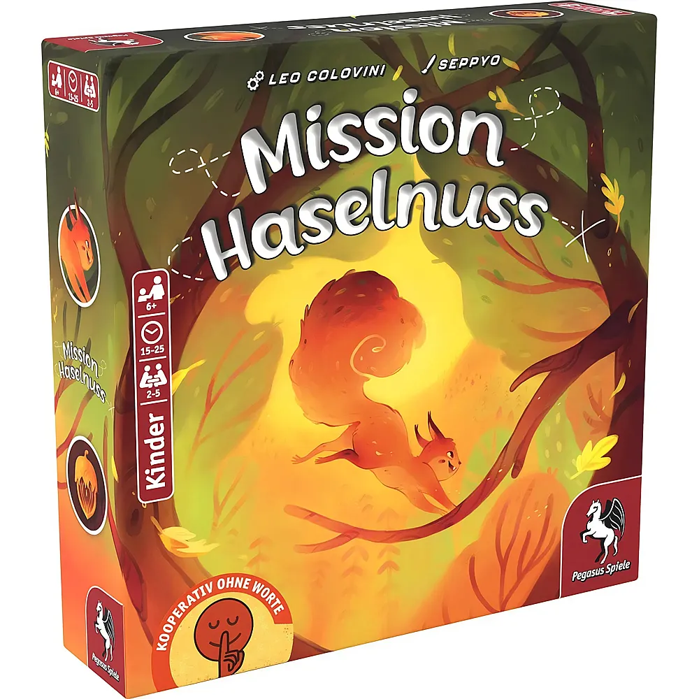Pegasus Spiele Mission Haselnuss - Deutsch