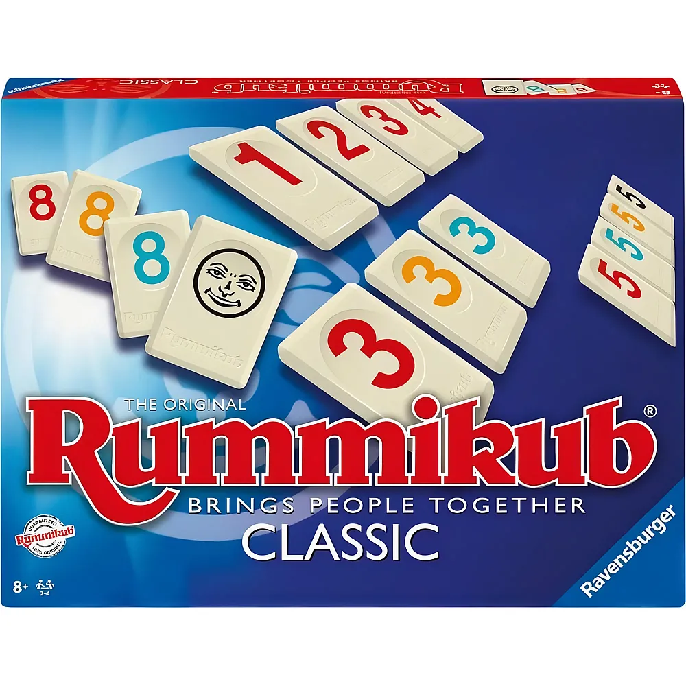 Ravensburger Spiele Rummikub Classic | Familienspiele