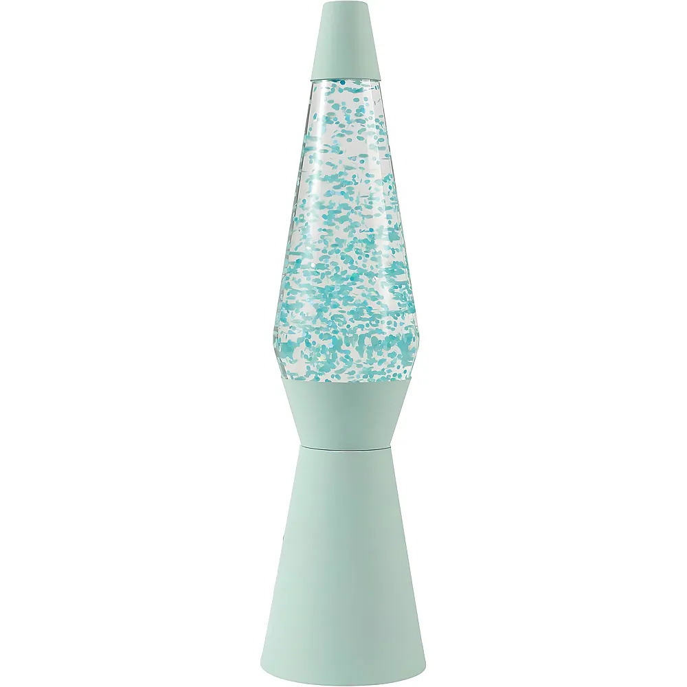 i-total Fl�ssige Lavalampe Pastell Grun Glitter Spaceship - 40 cm