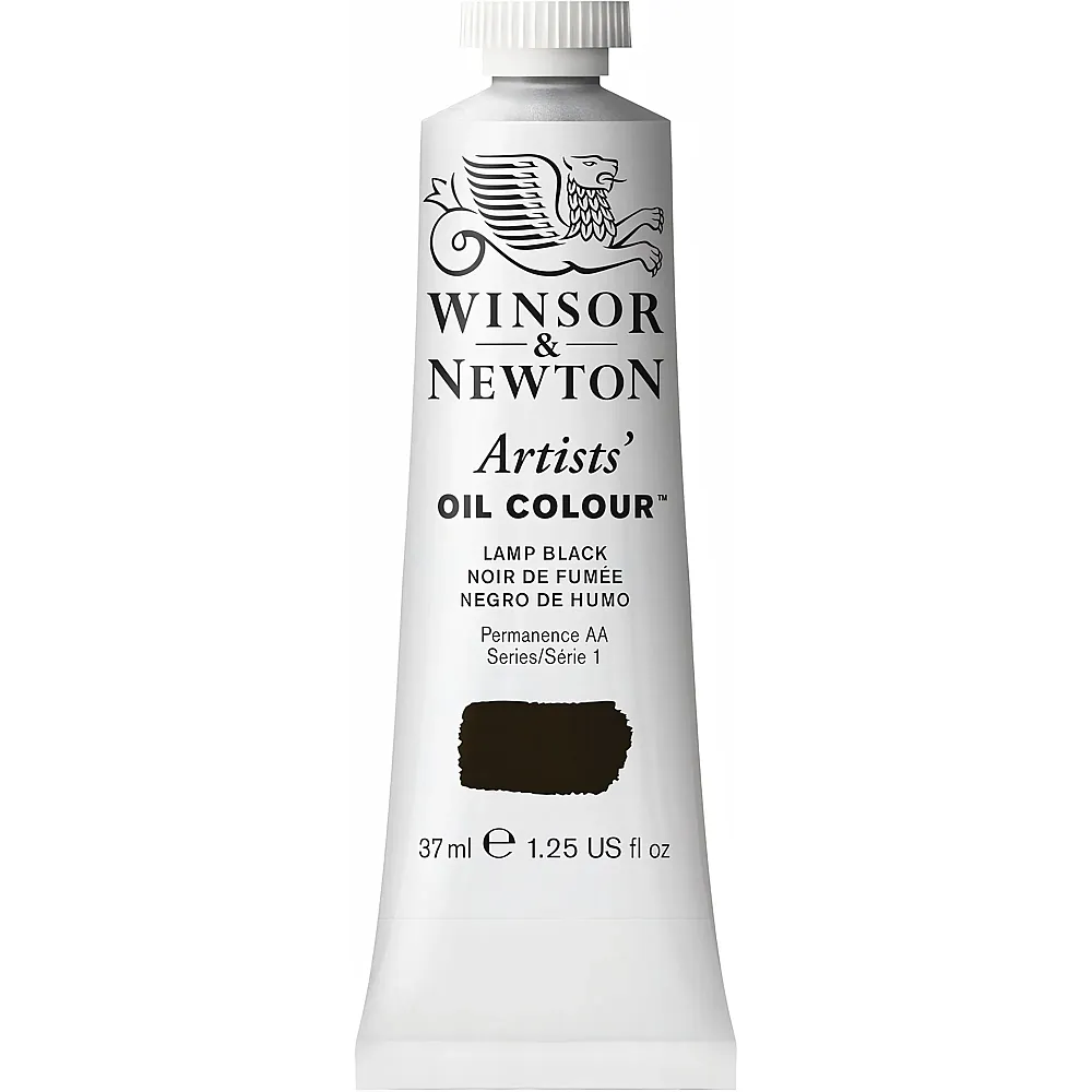 Winsor & Newton Artists �lfarbe Lampenschwarz 37ml