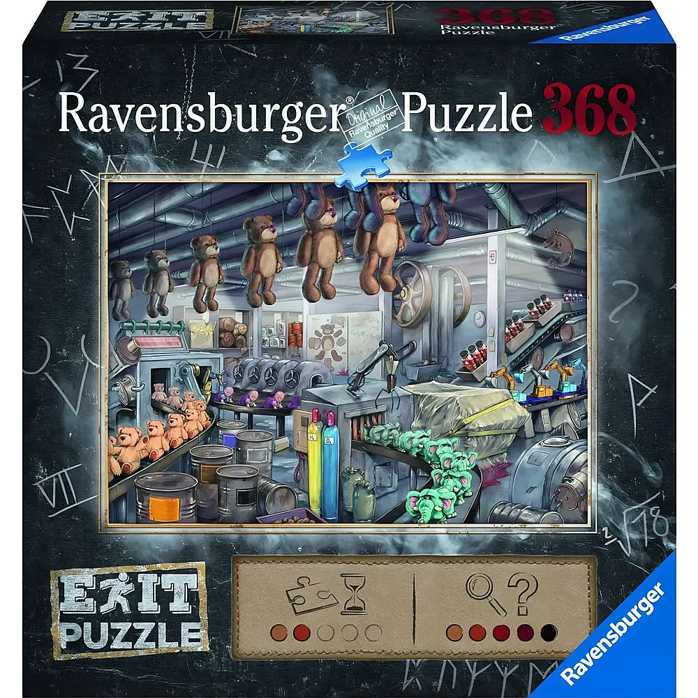 Ravensburger Exit Puzzle - In der Spielzeugfabrik - 368 Teile