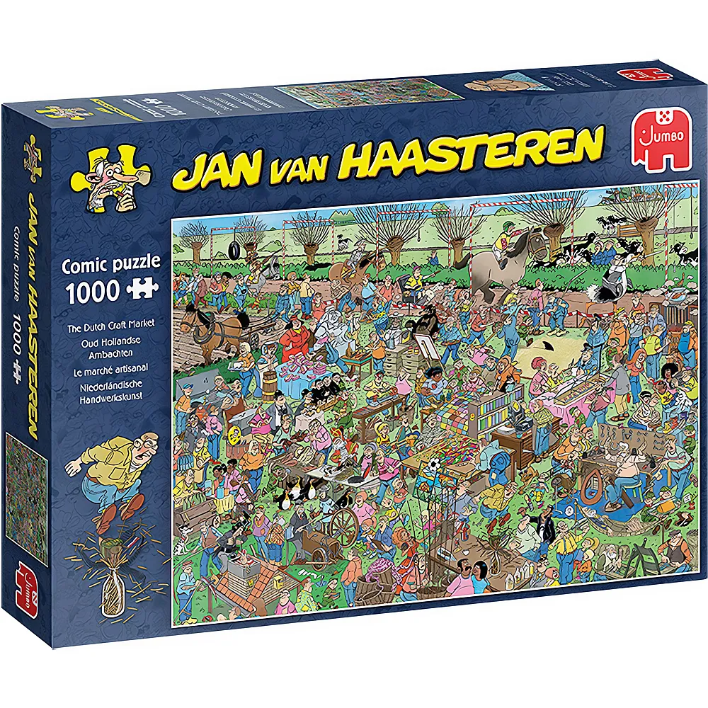 Jumbo Puzzle Jan van Haasteren Niederlndische Handwerkskunst 1000Teile