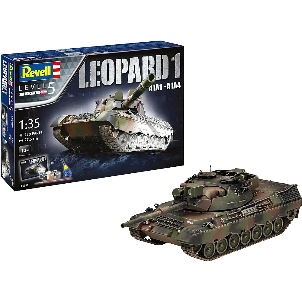 Revell Level 5 Geschenkset Leopard 1 A1A1-A1A4