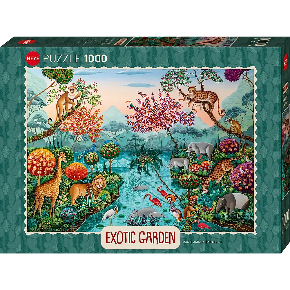 Heye Puzzle Exotic Garden Lagoon Paradise 1000Teile