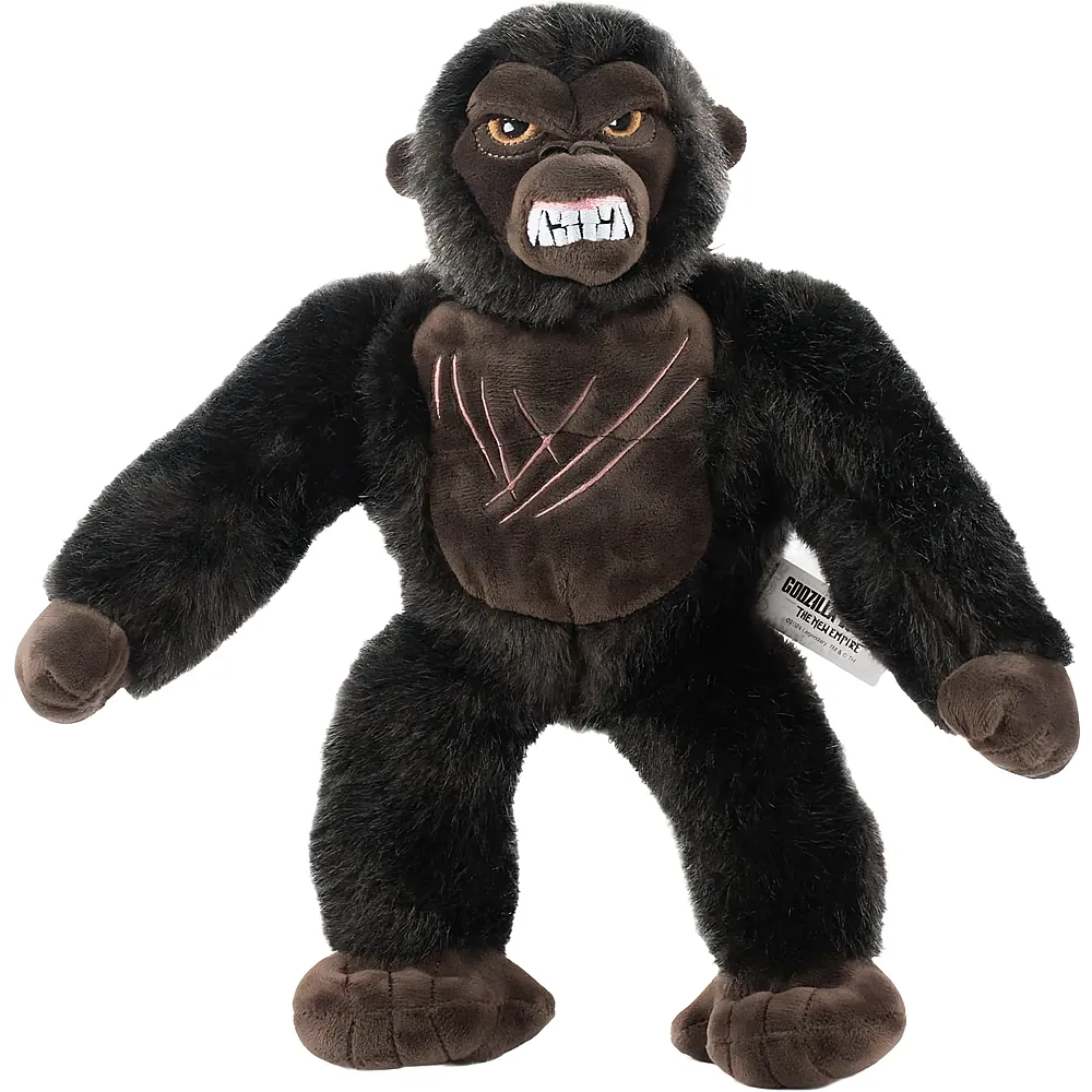 meinspielzeug - Play by Play Godzilla vs Kong, Kong 30cm | Lizenzfiguren Pl�sch
