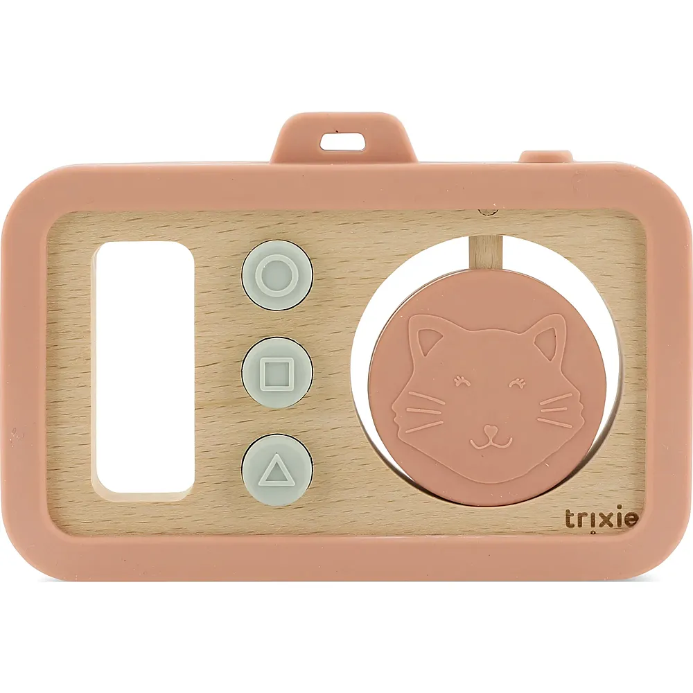 Trixie Babykamera aus Holz & Silikon Katze MQ3