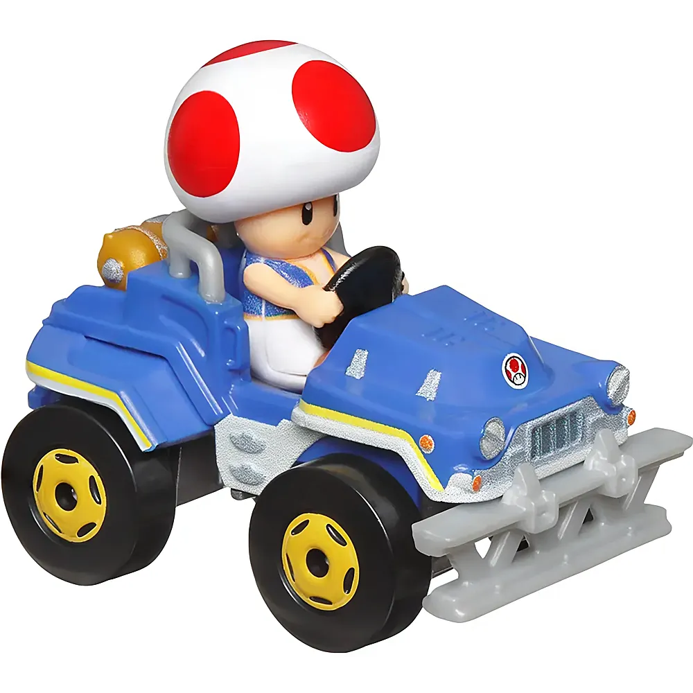 Hot Wheels Super Mario Movie Toad Quad 1:64