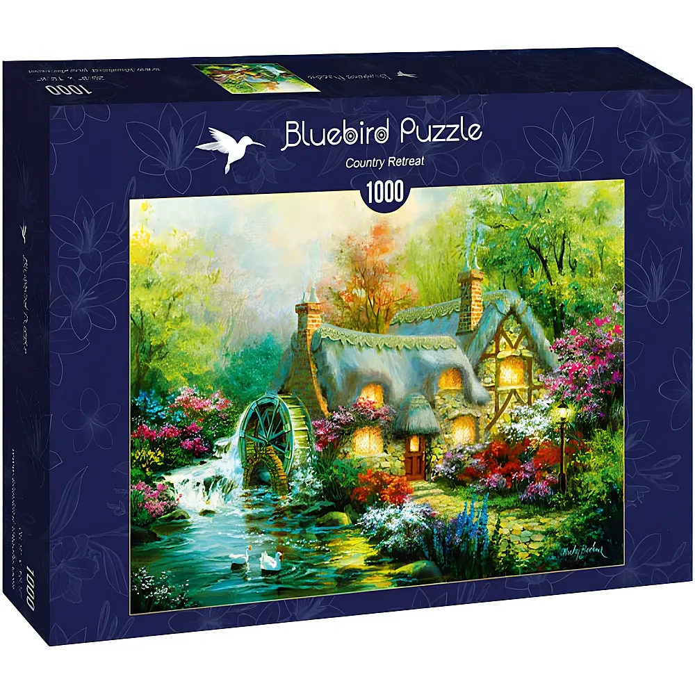 Bluebird Puzzle Country Retreat - 1000 Teile