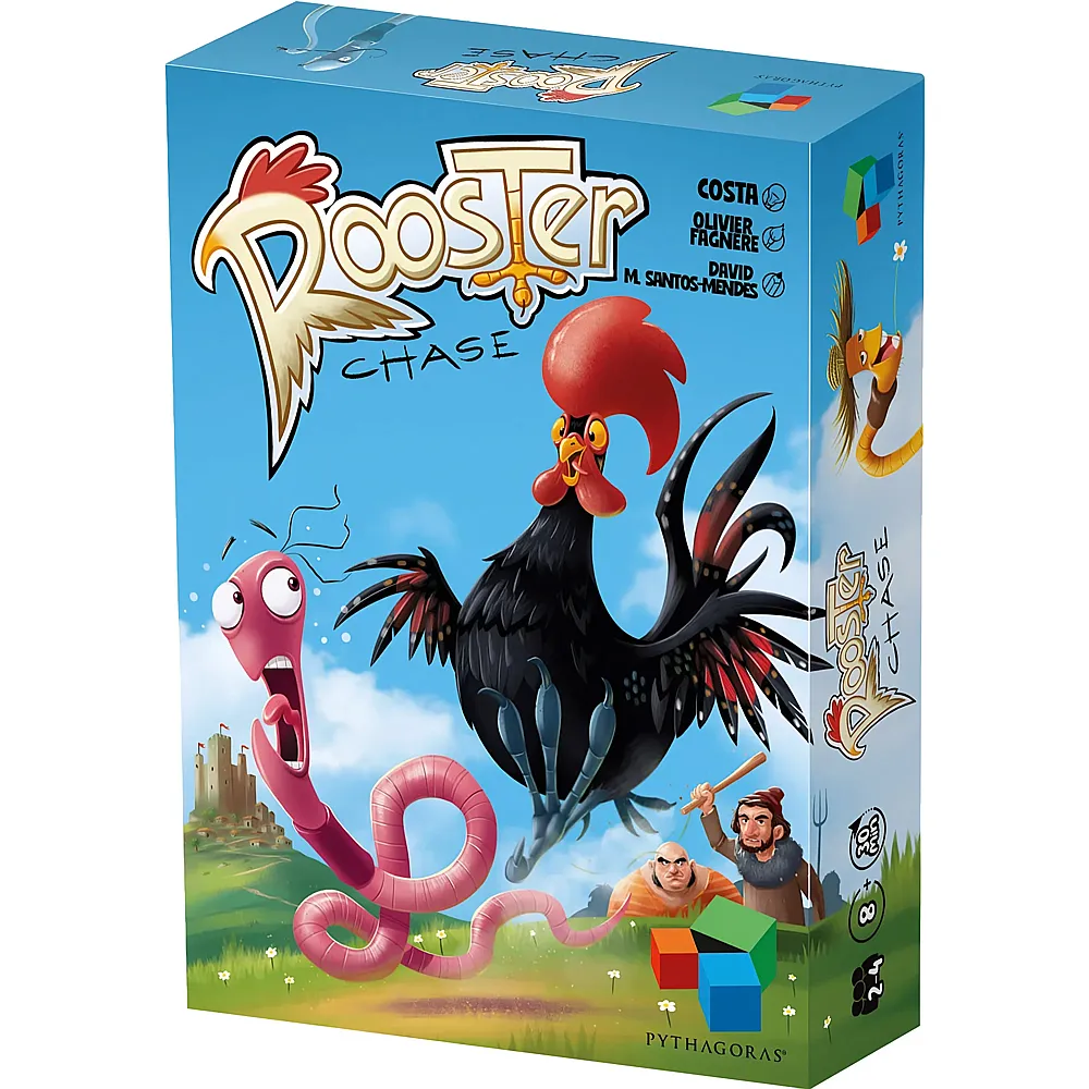 meinspielzeug - HUCH Spiele Rooster Chase | Familienspiele