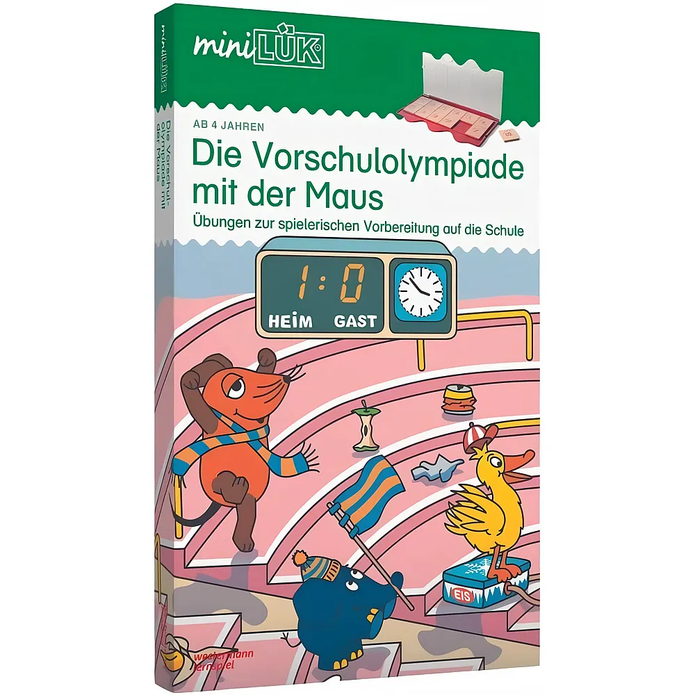 Westermann miniL�K-Set: Kindergarten/Vorschule Die Vorschulolympiade mit der Maus: Aufgaben zur spielerischen und effektiven Vorbereitung auf die Schule f�r ... 1 und 2 miniL�K-Sets: Kasten + �bungsheft/e