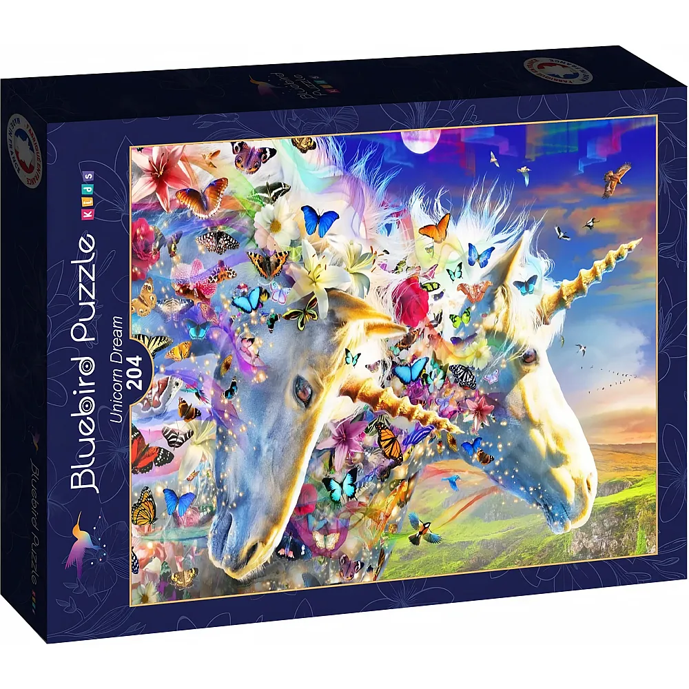 Bluebird Puzzle Unicorn Dream - 204 Teile