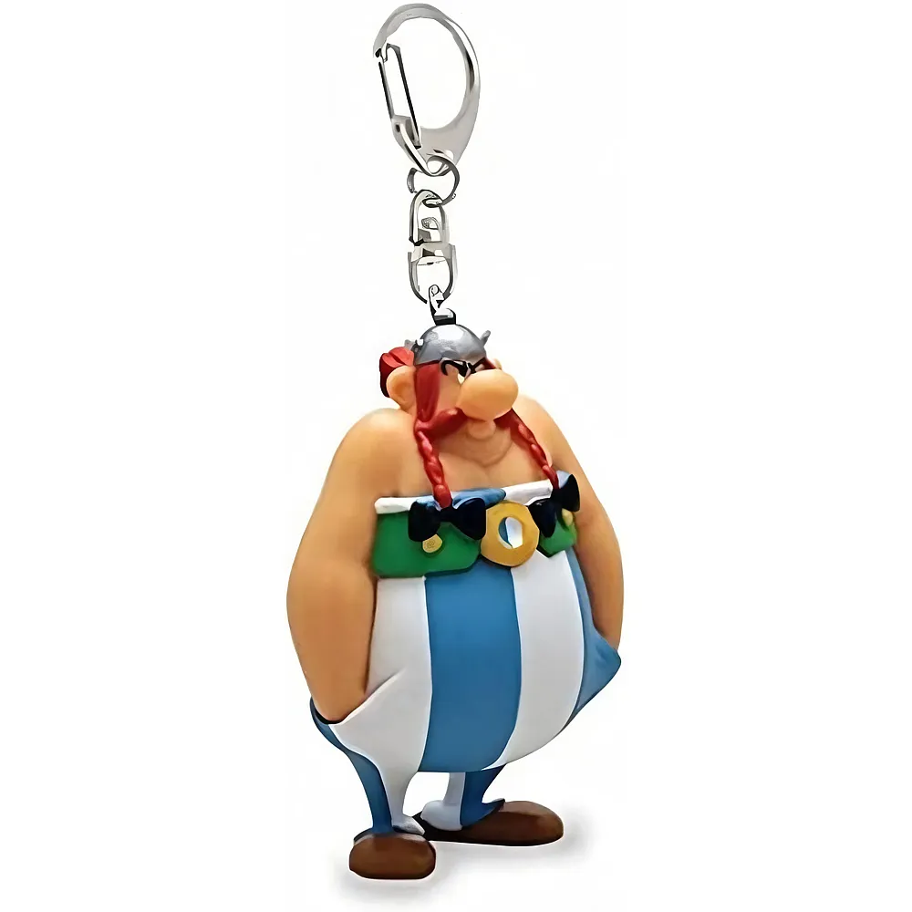 meinspielzeug - Plastoy Asterix Schl�sselanh�nger Obelix mit den H�nden in den Taschen 13cm | Accessoires