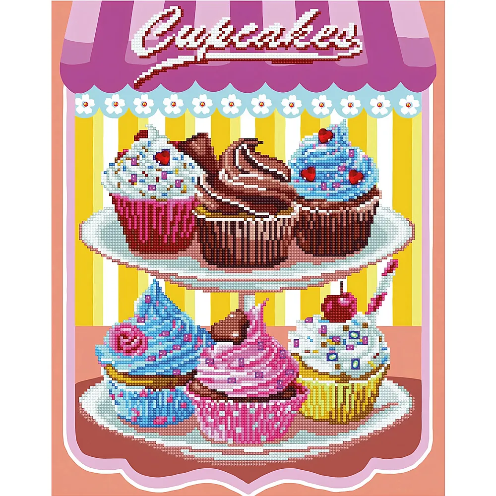 Diamond Dotz Cupcakes