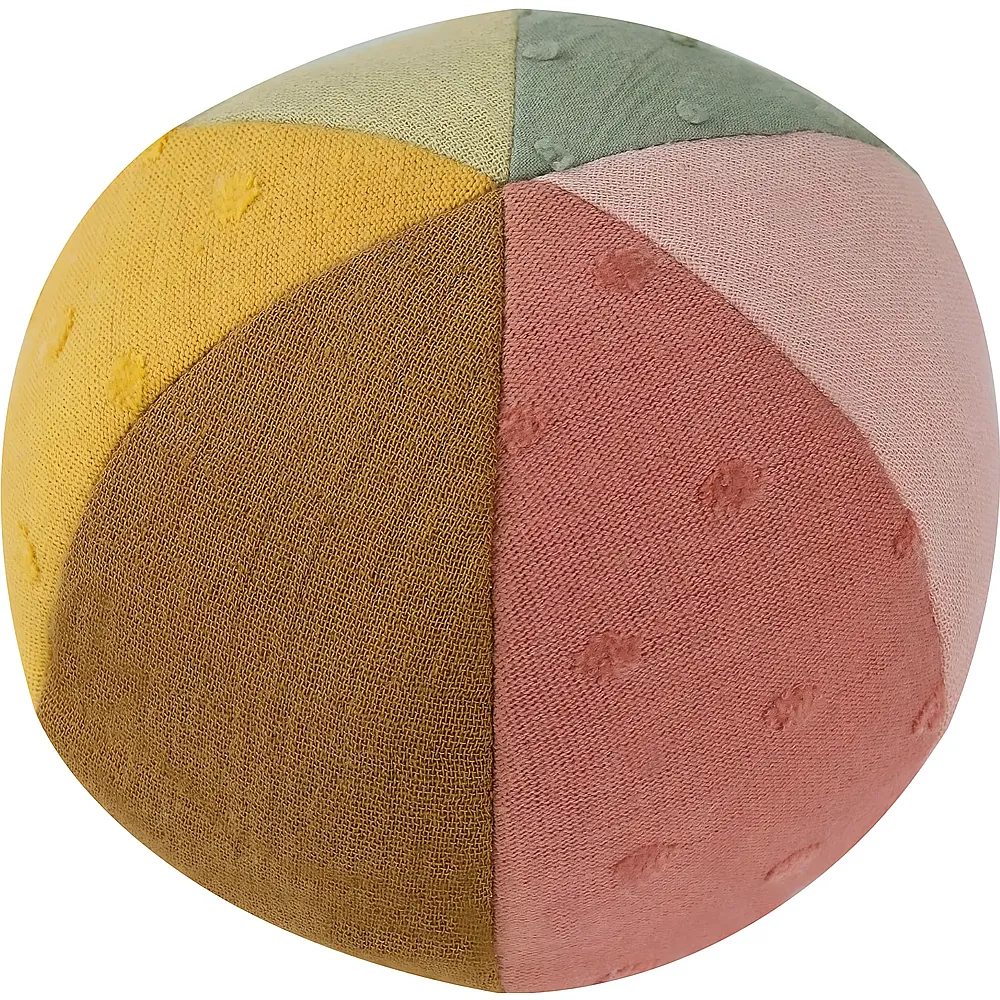Fehn Color Friends Activity Stoffball -  11 cm | B�lle & W�rfel