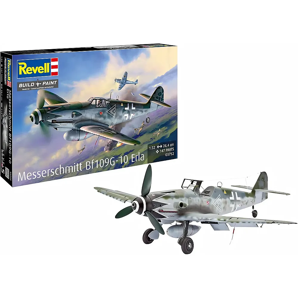 Revell Messerschmitt Bf109G-10 Erla - Suche