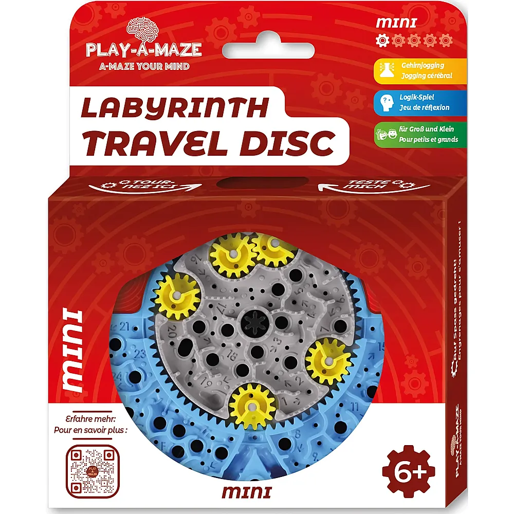 Play-a-maze Labyrinth Travel Disc Mini DE/FR