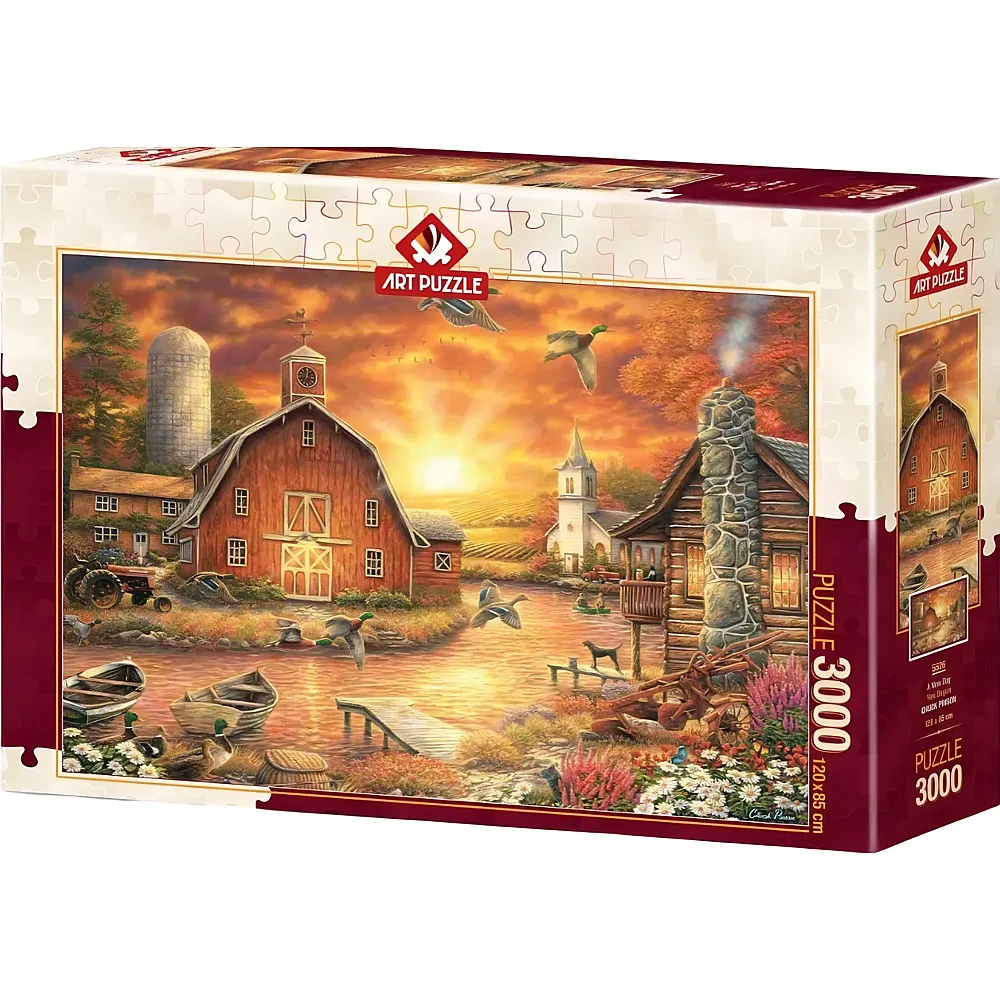 Art Puzzle Chuck Pinson A new Day 3000Teile