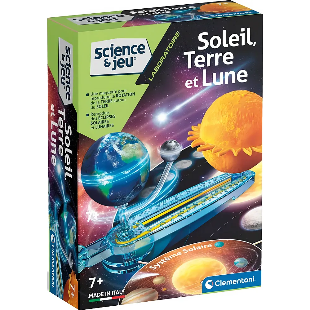 Clementoni science & jeu Soleil, Terre et Lune